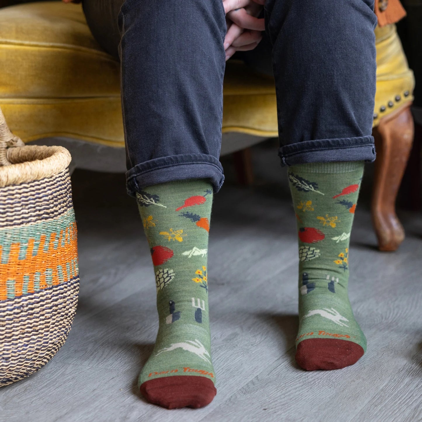 Women's Farmer's Market Crew Lightweight Lifestyle Sock