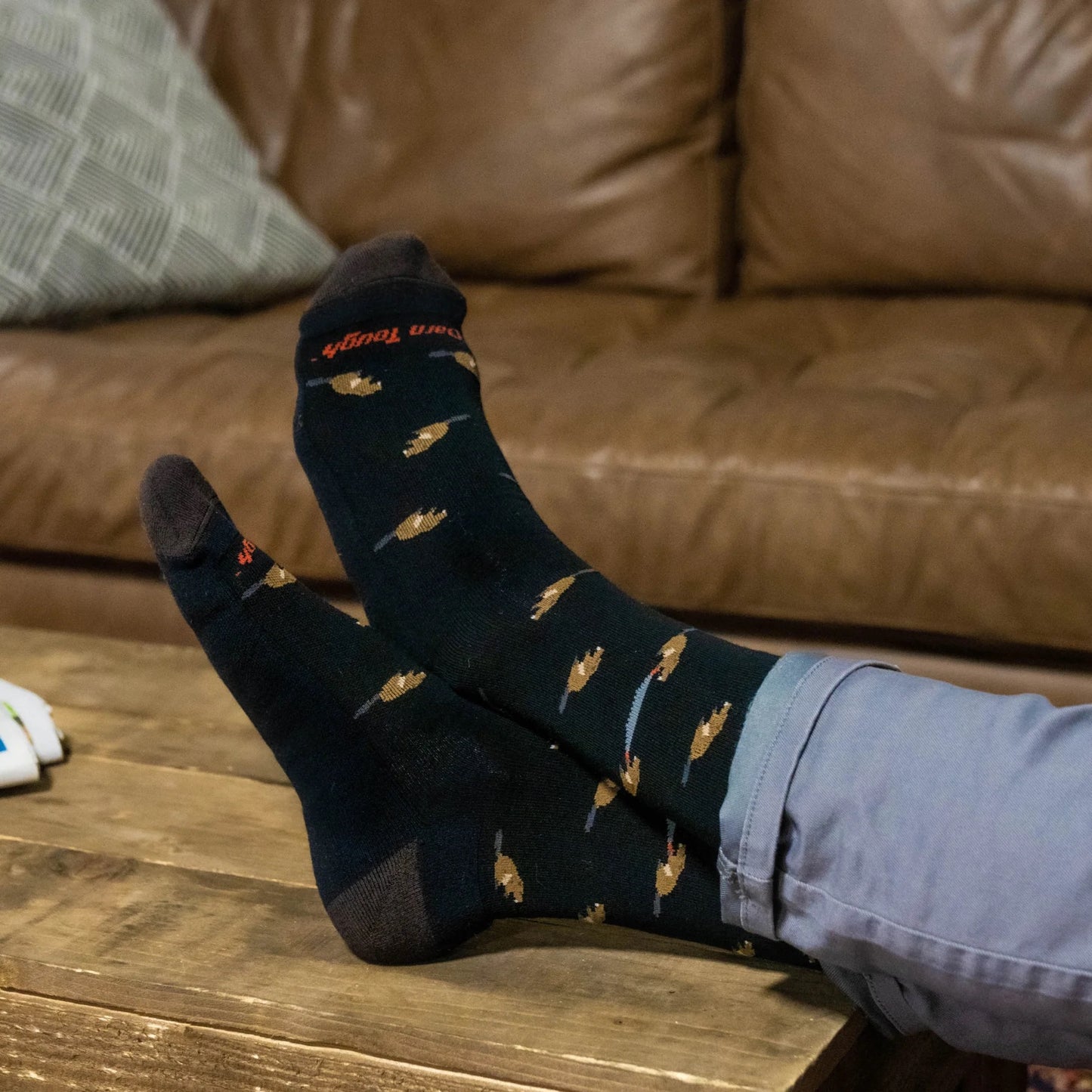 Men's Sawtooth Crew Lightweight Lifestyle Sock