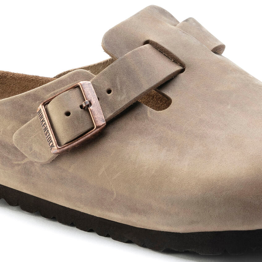 Women's Boston Soft Footbed Tobacco Oiled Leather