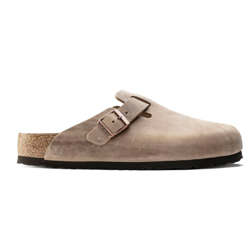 Women's Boston Soft Footbed Tobacco Oiled Leather