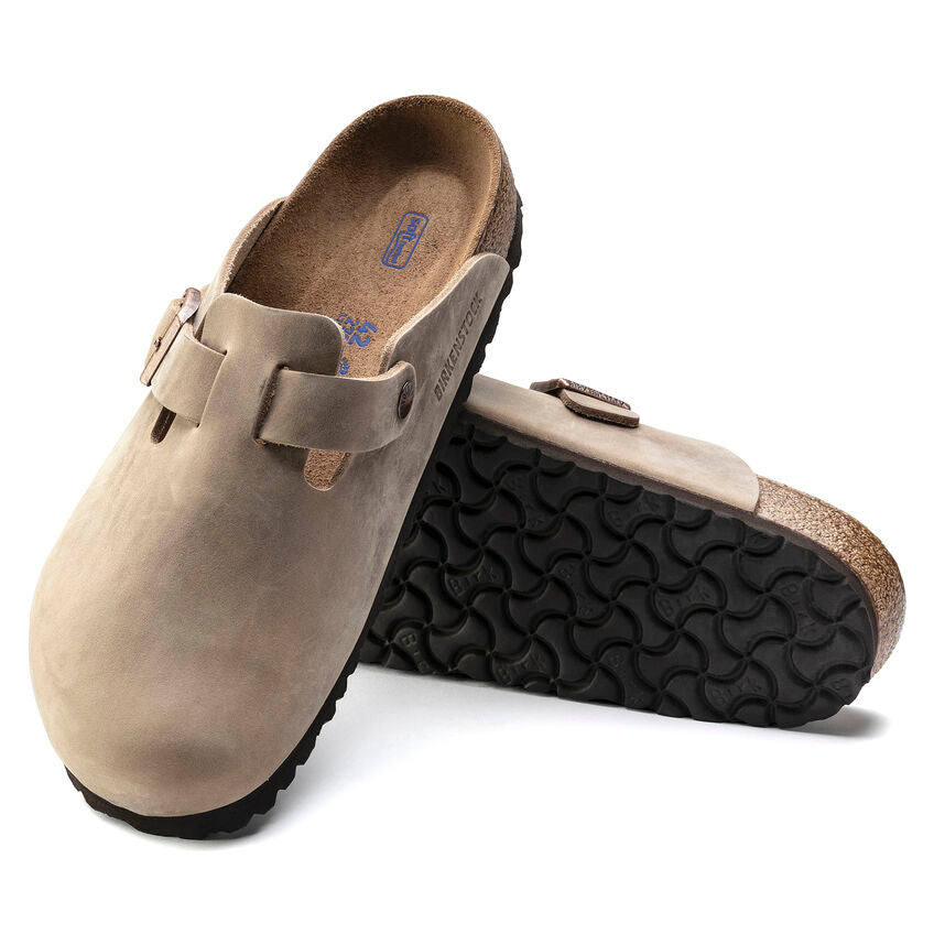 Women's Boston Soft Footbed Tobacco Oiled Leather