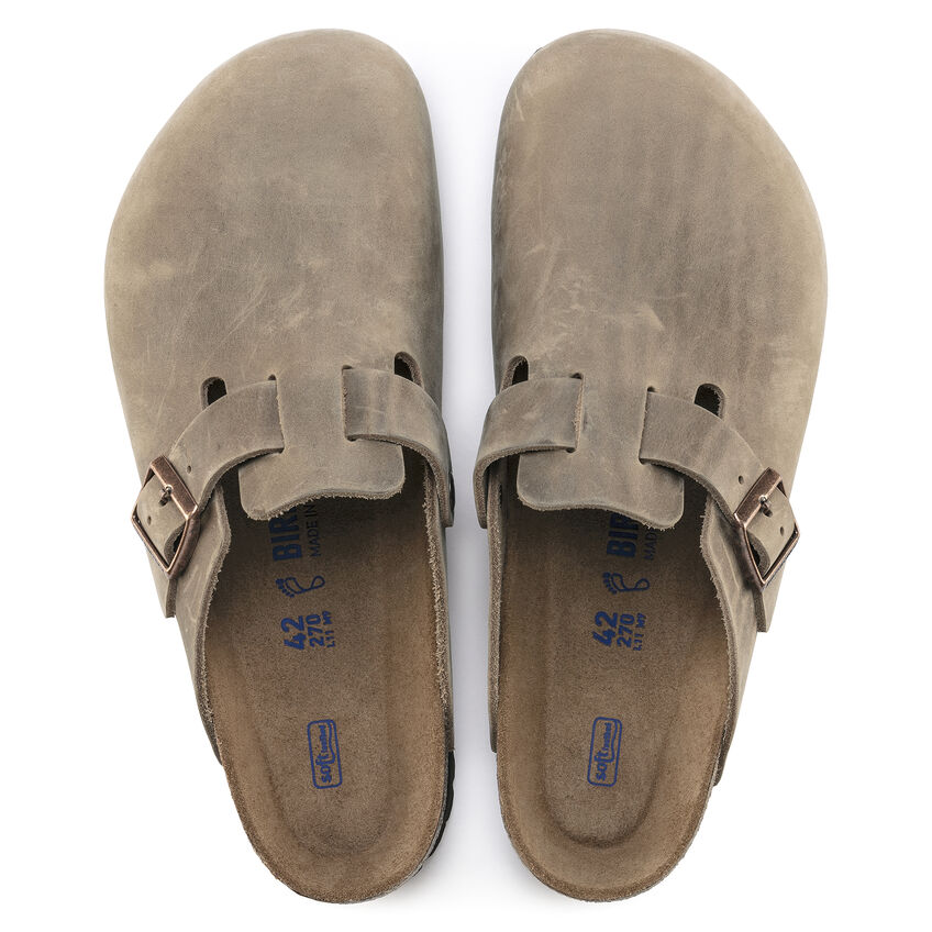 Women's Boston Soft Footbed Tobacco Oiled Leather