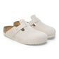 Women's Boston Soft Footbed Antique White Suede