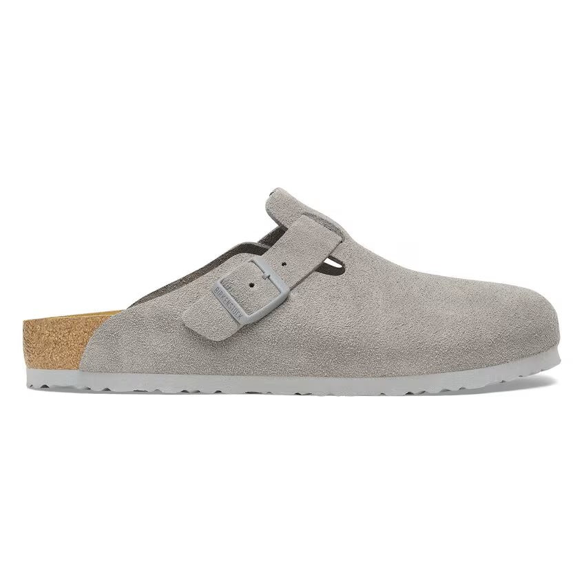 Women's Boston Stone Coin Suede Clog