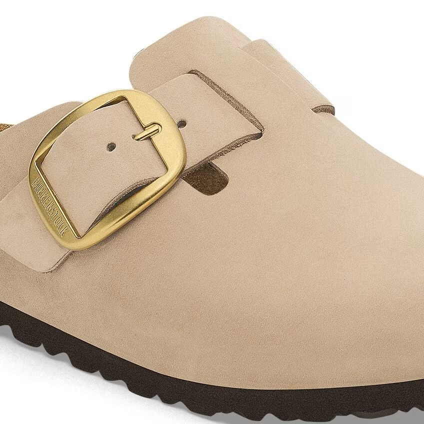 Women's Boston Big Buckle Nubuck Leather