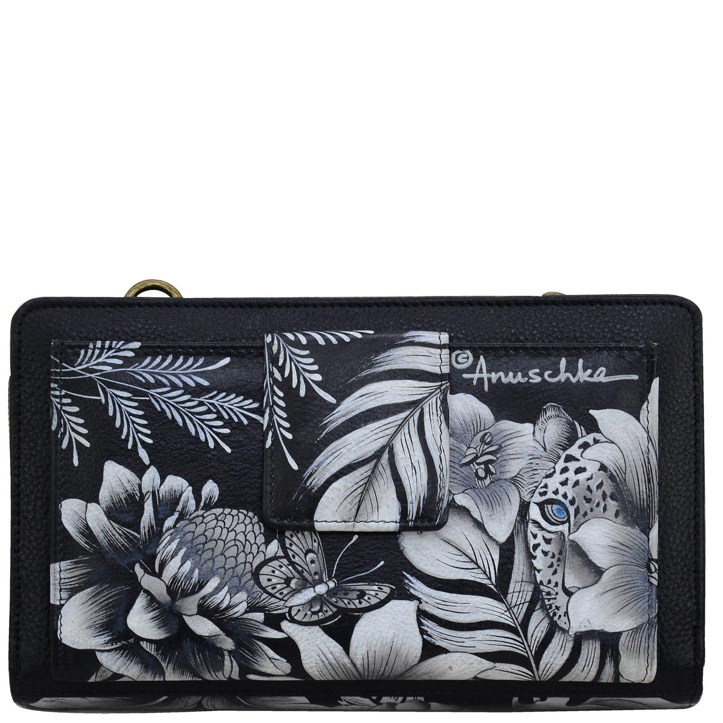 Anuschka Organizer Wallet Crossbody