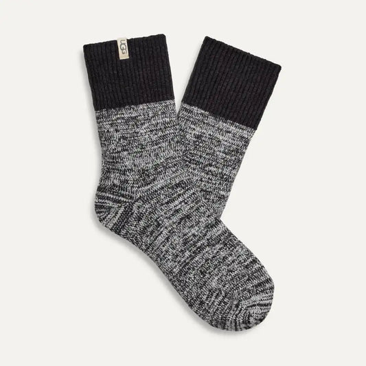 Women's Ugg Rib Knit Slouchy Quarter Sock