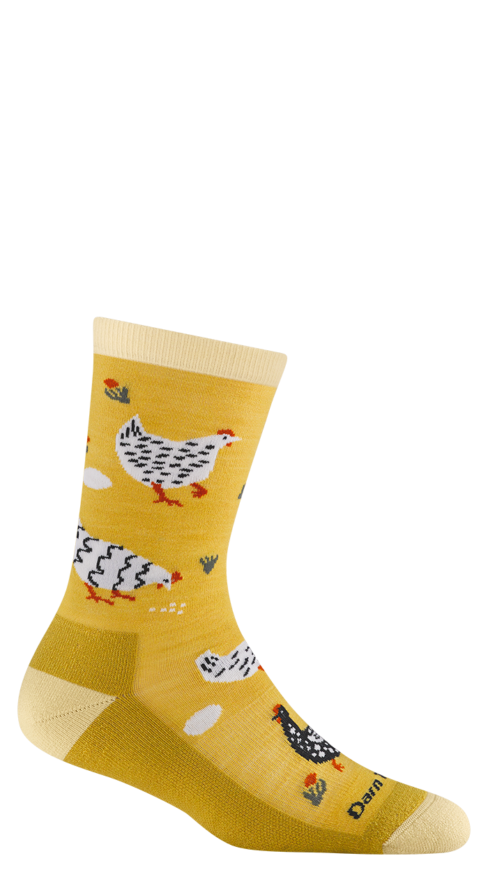 Women's Mother Clucker Crew Lightweight Lifestyle Sock