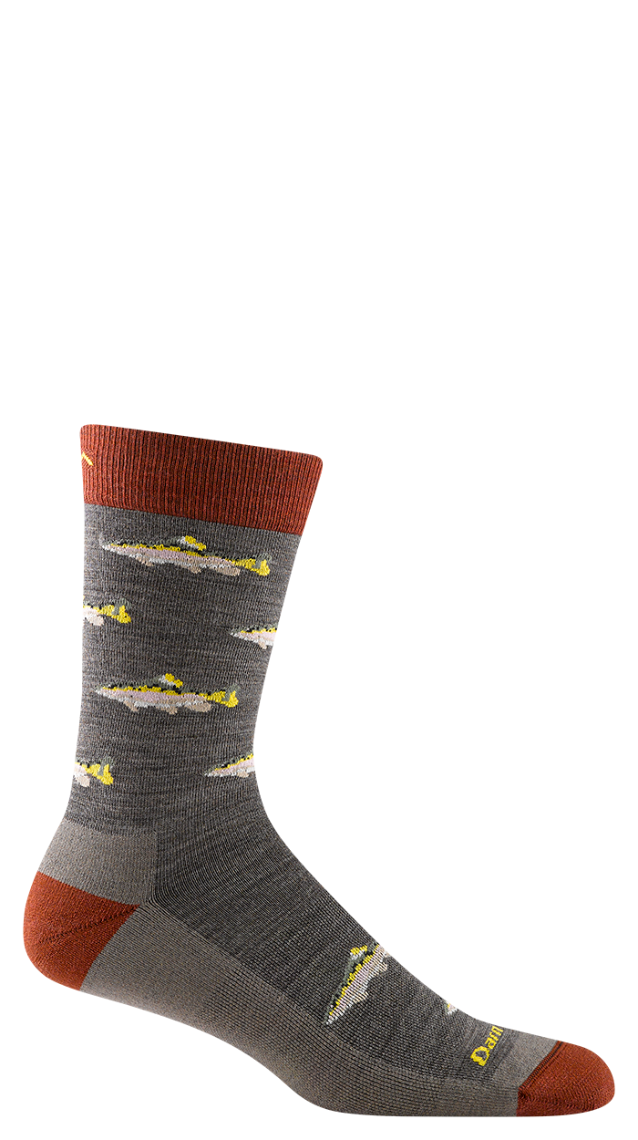 Men's Spey Fly Crew Lightweight Lifestyle Sock