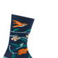 Women's Birds of a Feather Crew Lightweight Lifestyle Sock