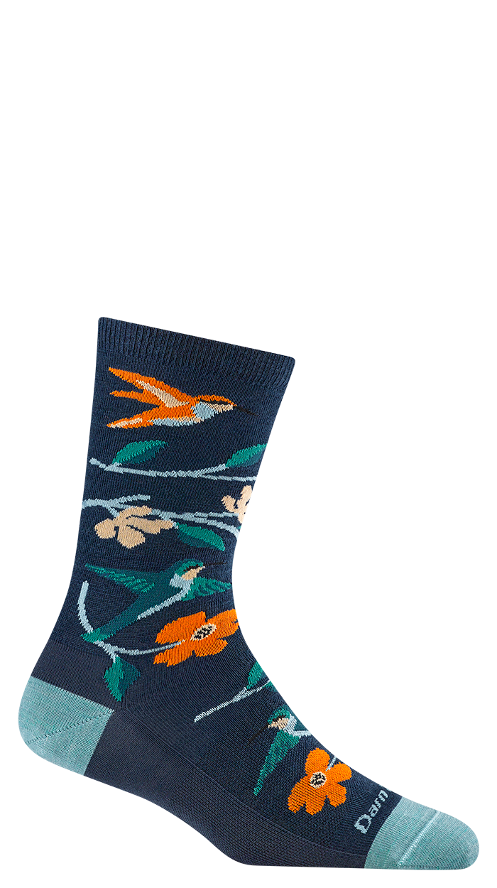 Women's Birds of a Feather Crew Lightweight Lifestyle Sock