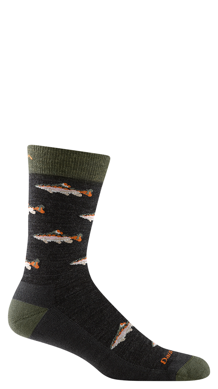 Men's Spey Fly Crew Lightweight Lifestyle Sock